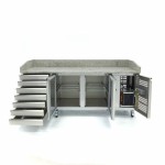 Ψυγείο προετοιμασίας πίτσας 2 πόρτες - 90cm - 285L MAX-09400207